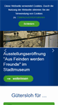 Mobile Screenshot of guetersloh.de